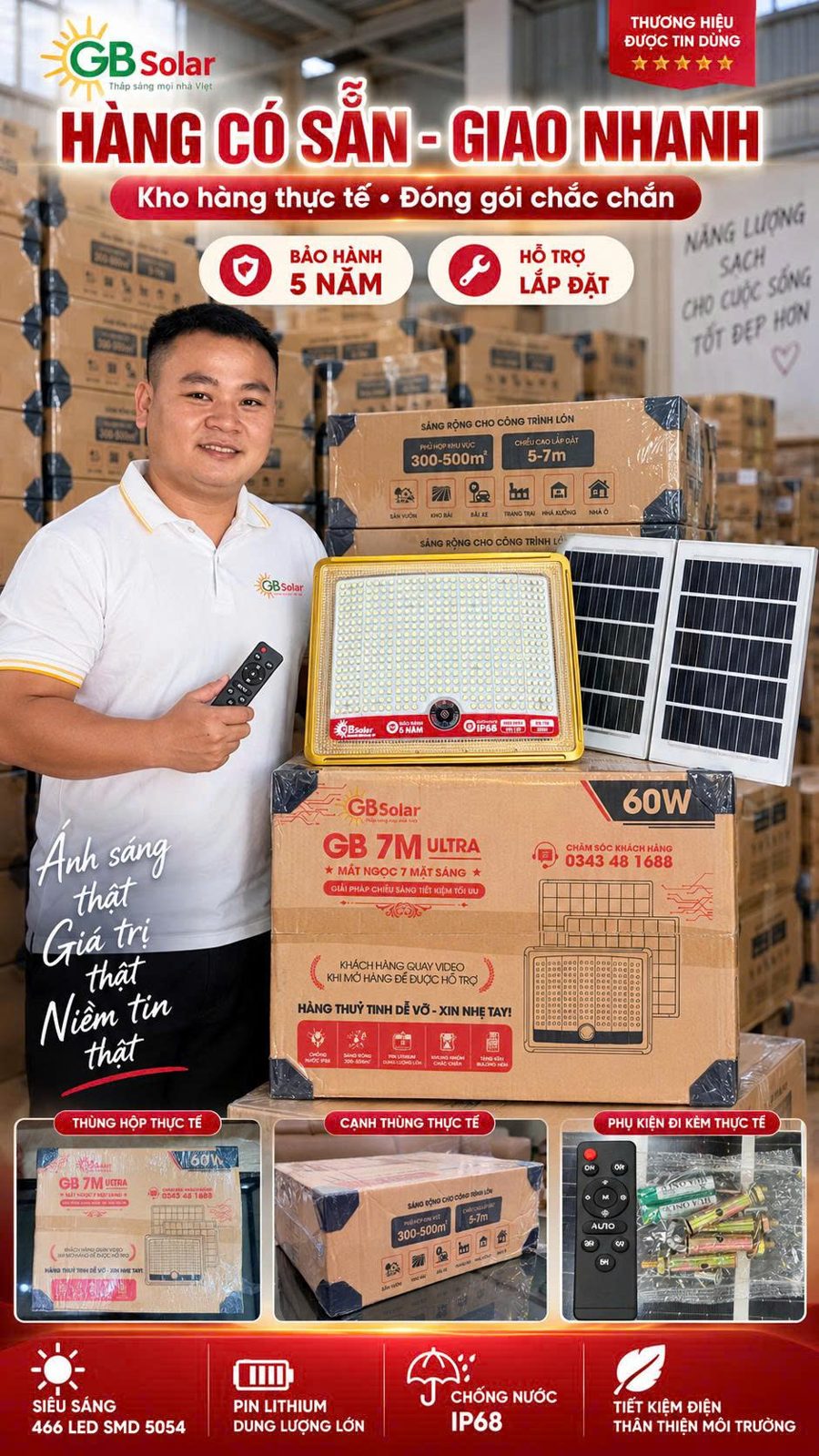 Hàng GB 7M Ultra có sẵn tại kho